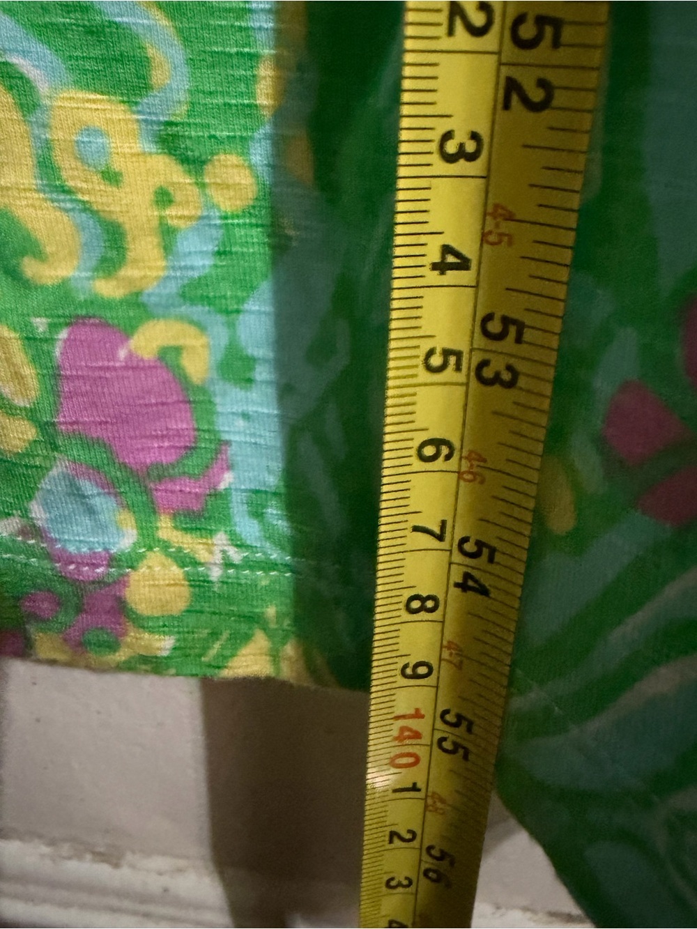 Lilly Pulitzer Strapless Green & Pink Printed Maxi Dress - Picture 11 of 11
